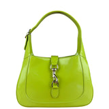 Gucci Jackie Green Medium Leather Shoulder Bag