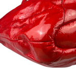 Coach Red Patent Leather Two-Way Bag