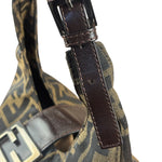 Fendi Zucca FF Mamma Baguette Shoulder Bag