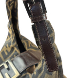 Fendi Zucca FF Mamma Baguette Shoulder Bag