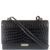 Saint Laurent Black Embossed Babylon Cross Body
