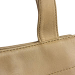 Chanel Turnlock CC Tan Leather Tote 2002