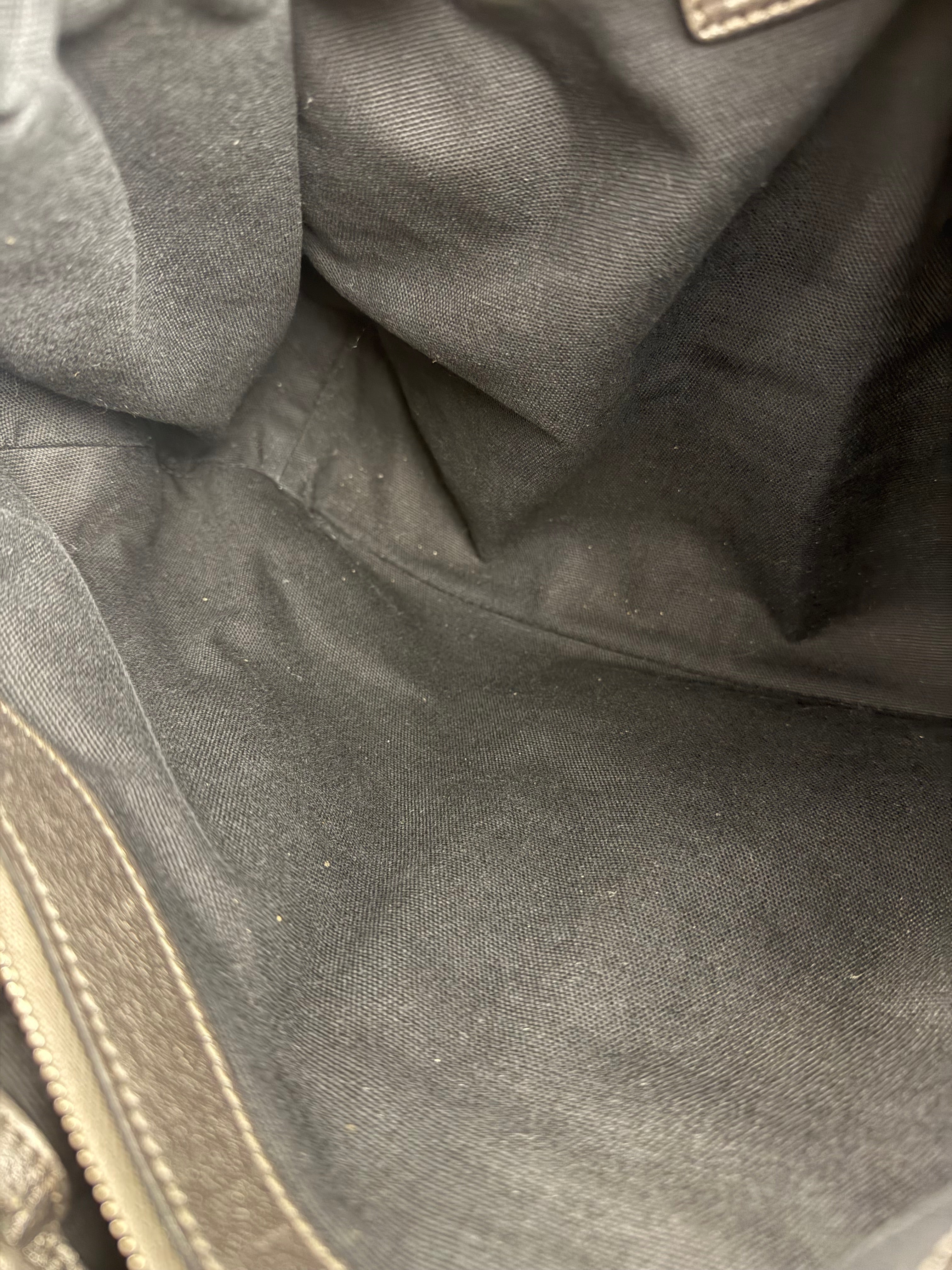 Burberry Vintage Grey Nova Check Shoulder Bag