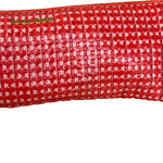 Miu Miu Bicolor Leather Striking Patterned Clutch