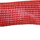 Miu Miu Bicolor Leather Striking Patterned Clutch