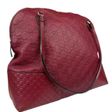 Gucci Ruby Red Bree Dome Tote