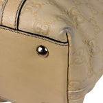 Gucci Yellow Leather GG Abbey Shoulder Bag