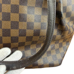 Louis Vuitton Canvas Damier Ebene Totally Shoulder/Tote Bag