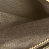 Gucci Grey/Black Leather Trim GG Supreme Canvas Crossbody Bag