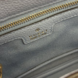 Gucci Jackie 1961 Hobo Bag Light Blue Grained Leather