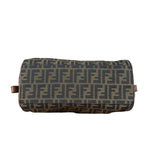 Fendi Vintage Leather Trim Zucca Etnico/Du Jour Tote Bga