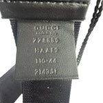 Gucci Purple/Black Leather Trim Nylon Webbing Ladder Lock Belt
