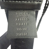 Gucci Purple/Black Leather Trim Nylon Webbing Ladder Lock Belt