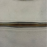 Coach Cream Pebbled Leather Hobo Bag