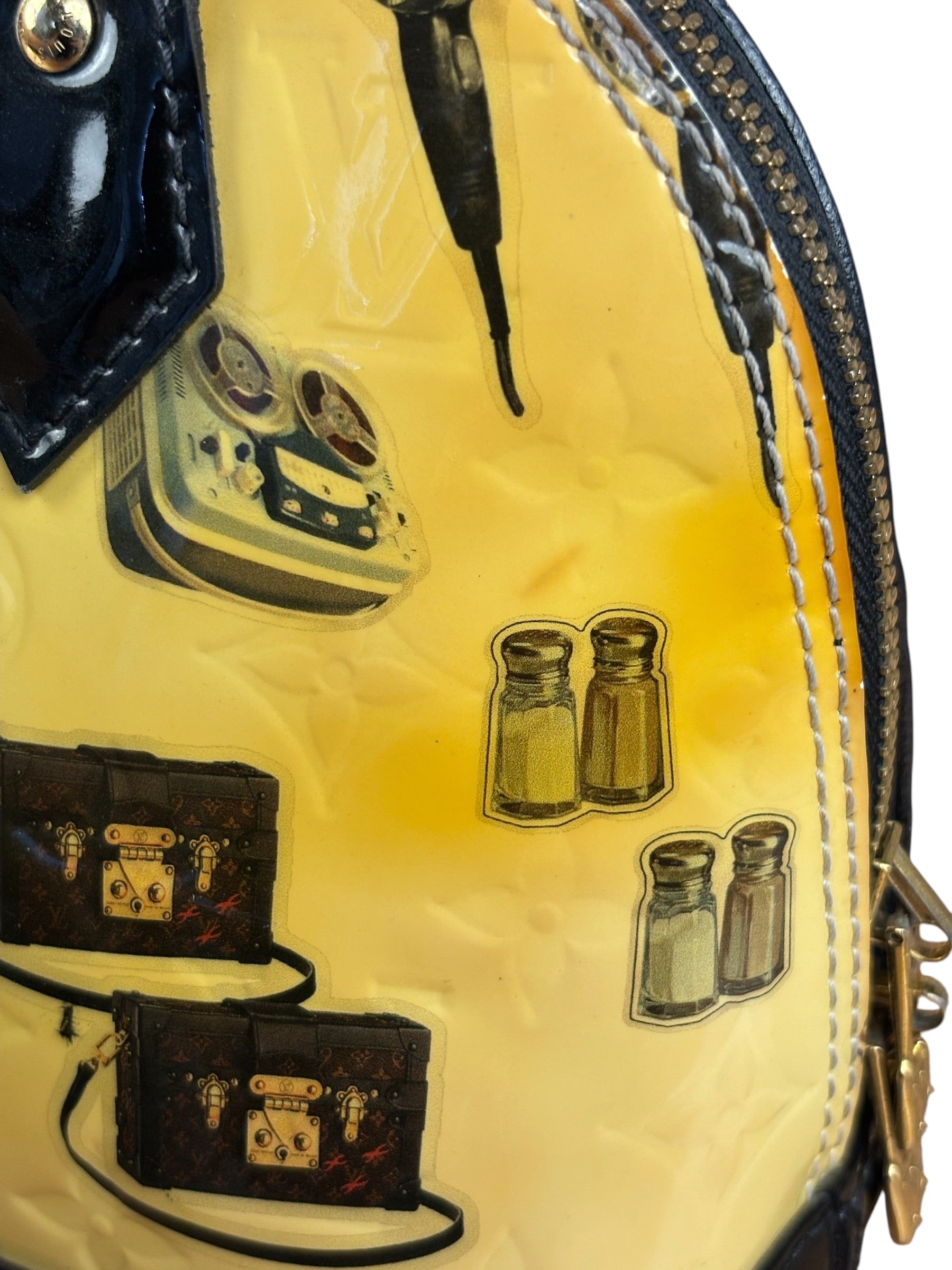 Louis Vuitton Alma BB Vernis Leather Stickers