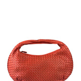 Bottega Veneta Orange Intrecciato Hobo Bag