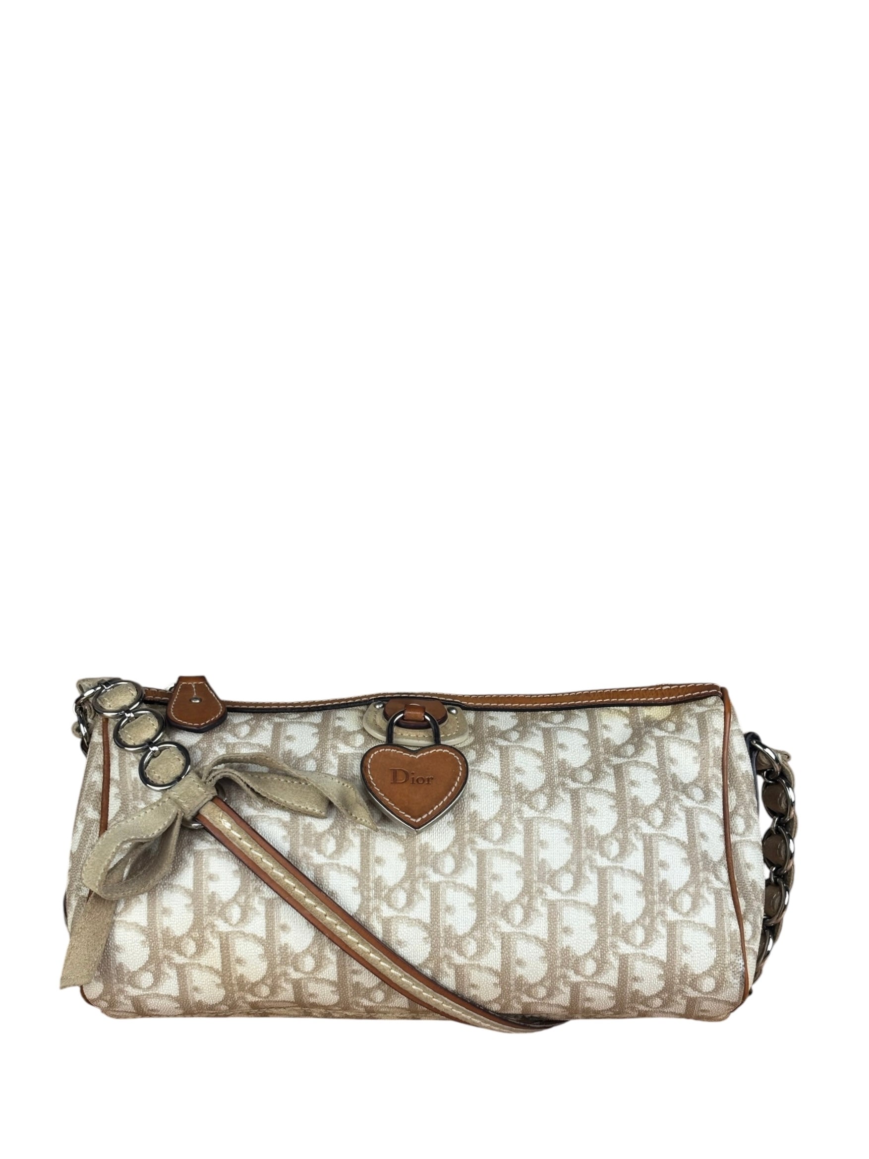 Christian Dior Vintage Trotter Romantique Baguette Shoulder Bag