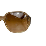 Gucci Vintage Gold Square Frame Sunglasses