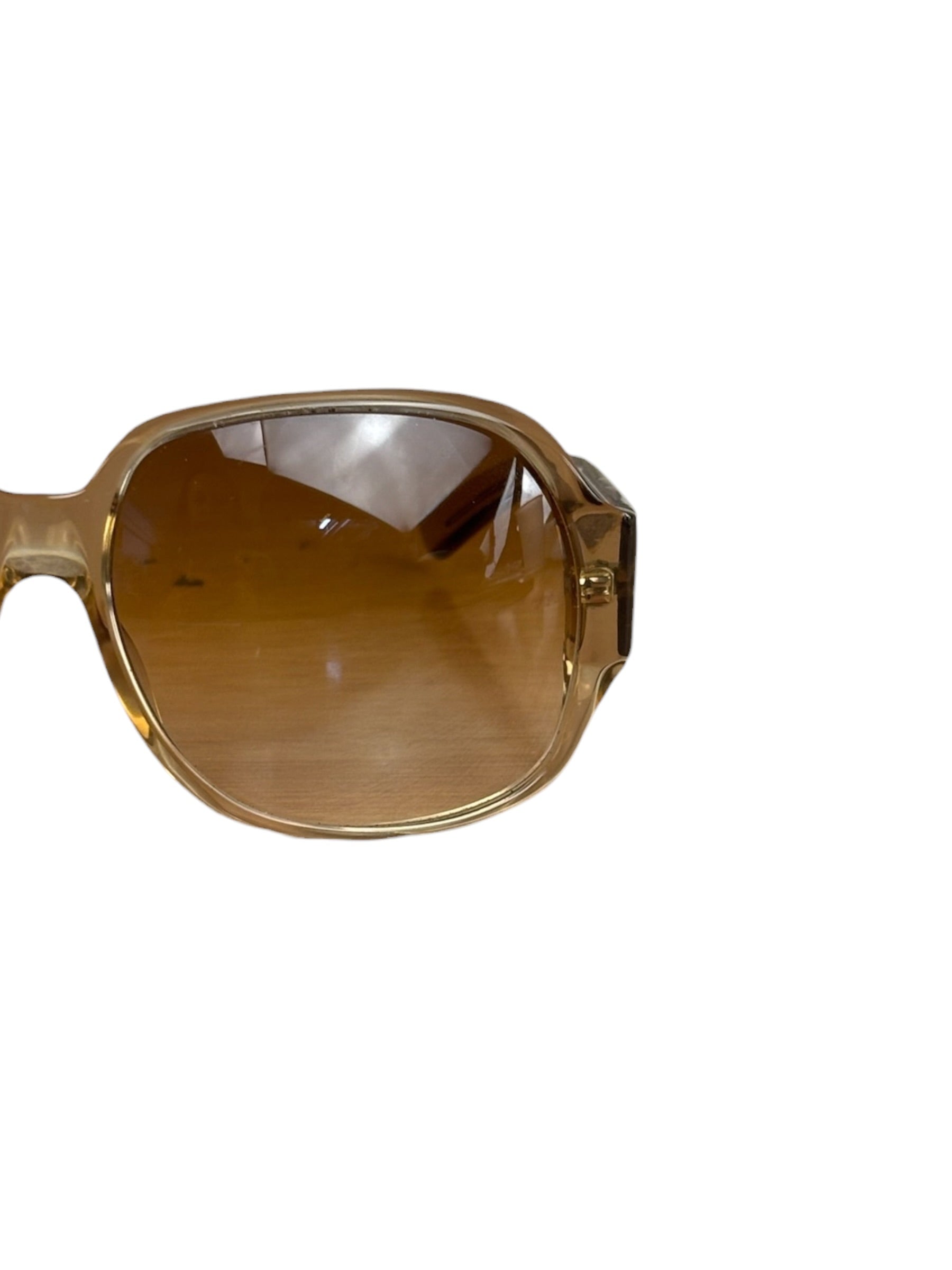 Gucci Vintage Gold Square Frame Sunglasses