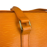 Louis Vuitton Orange Epi Leather Soufflot Handbag
