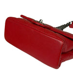 Chanel Striking Red Quilted Rocks Small Flap Bag 2014