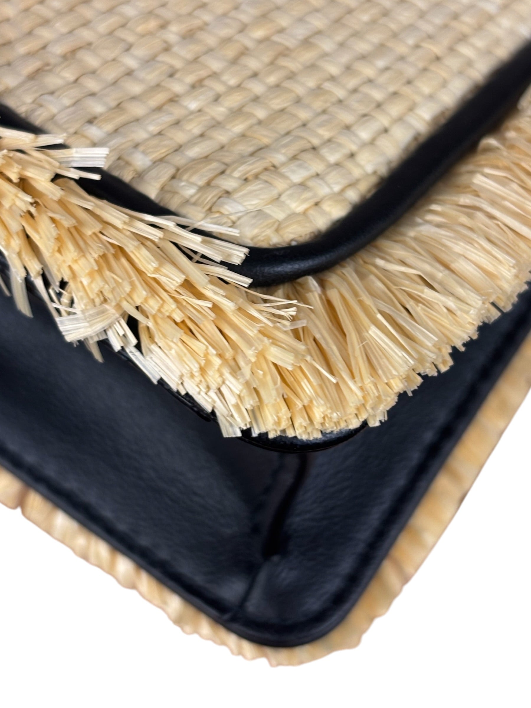 Bvlgari Serpenti Forever Mini Raffia Bag Beige