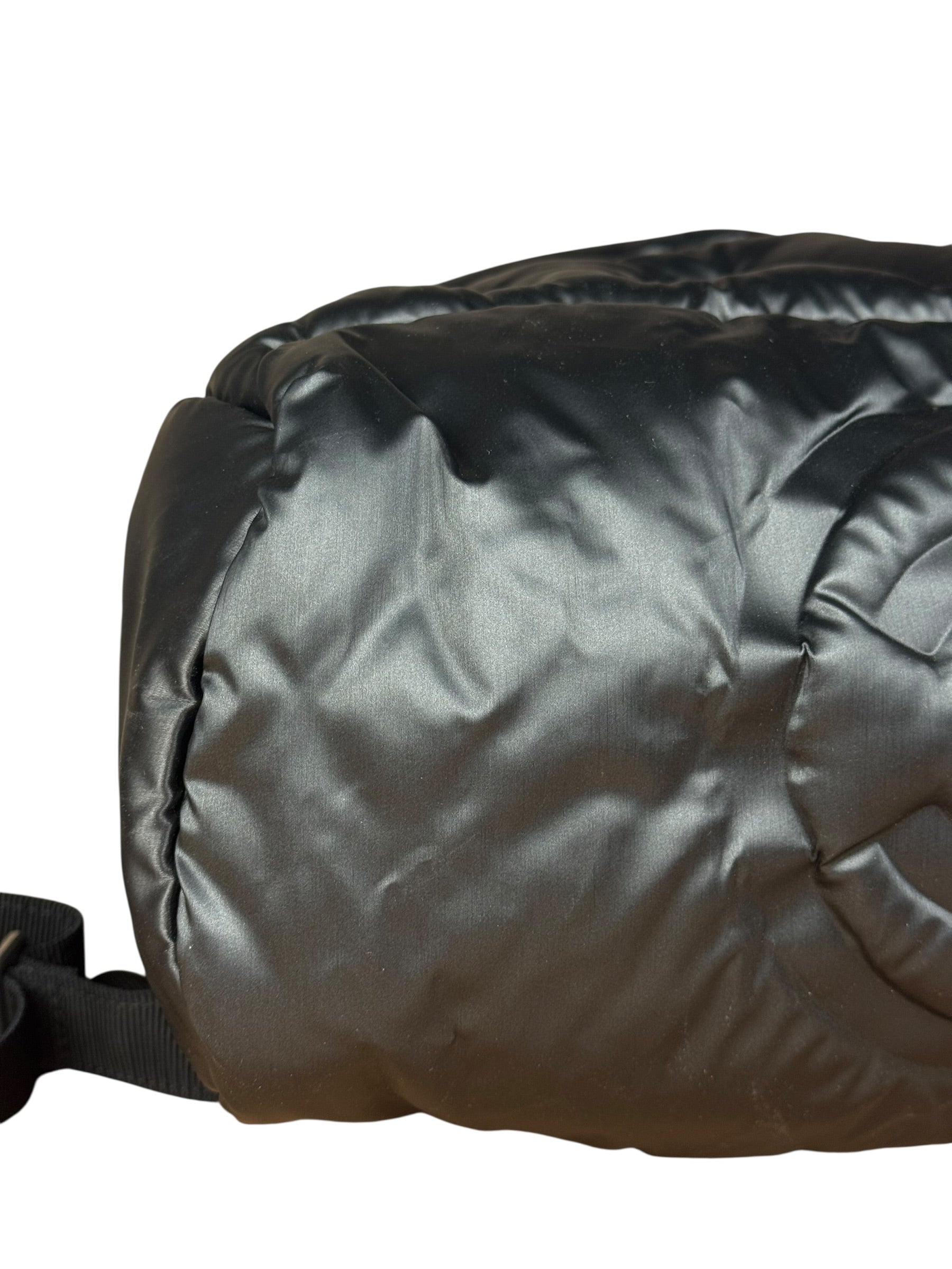 Chanel Black Nylon Puffer Doudoune Backpack 2018
