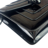 Bvlgari Black Patent Leather Small Serpenti Crossbody Bag
