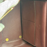 Celine Maroon Python Embossed Trapeze Bag
