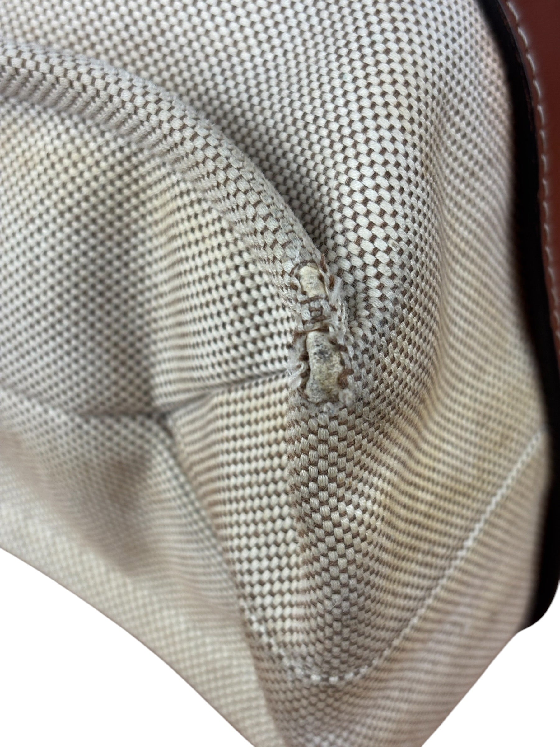 Chloe Leather Trim Woody Medium Tote Bag
