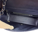 Chanel Iridescent Blue Quilted Leather Mini Flap Bag 2017