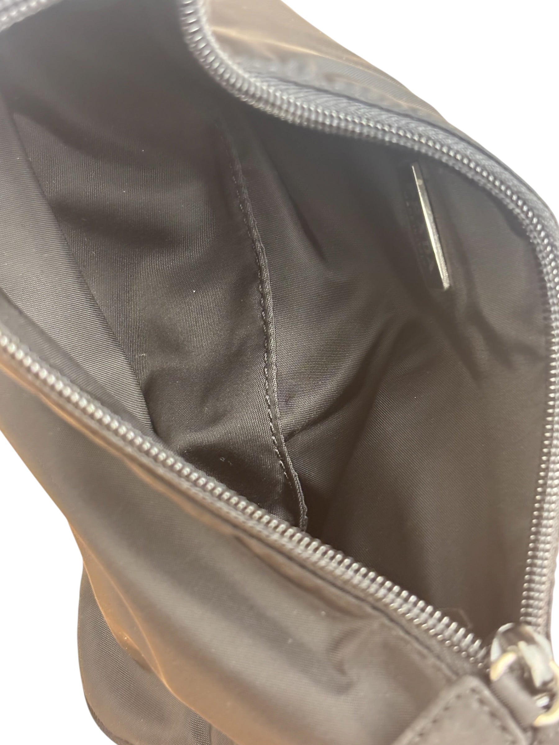 Prada Black Tessuto Nylon Mini Shoulder Bag
