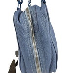 Balenciaga Vintage Blue Leather Mini Pochette