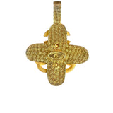 Chanel Vintage Autumm/Winter Triple Coco Mark Pendant 94A 1994