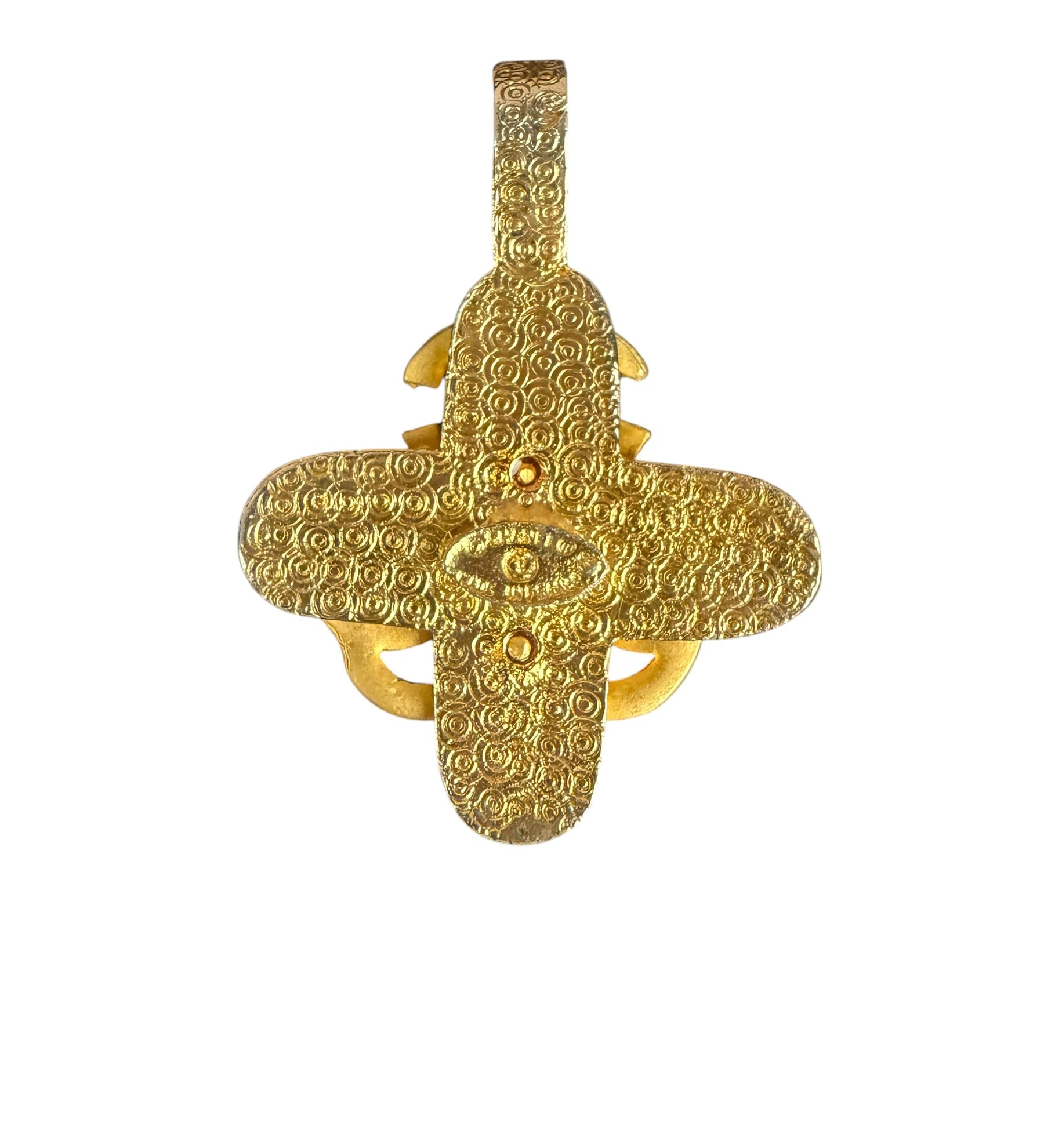 Chanel Vintage Autumm/Winter Triple Coco Mark Pendant 94A 1994
