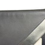 Fendi Black/Grey/White Monster Bag Bugs Eye Pouch