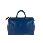 Louis Vuitton Blue Epi Leather Speedy 30