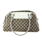 Gucci GG Canvas Trophy Boston Bag