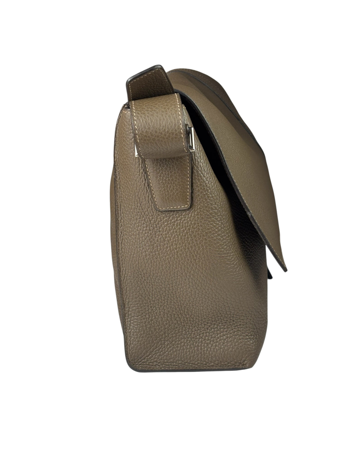Hermes Brown Leather Sac Alfred Taorillon Clemence 35