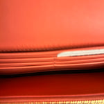 Fendi FF Diamonds Continental Peach Wallet on Chain