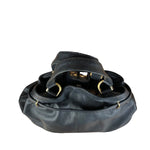 Gucci Vintage Black Leather Sienna Tote