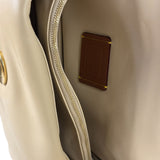 Coach Beige Leather Pillow Tabby 26 Shoulder Bag