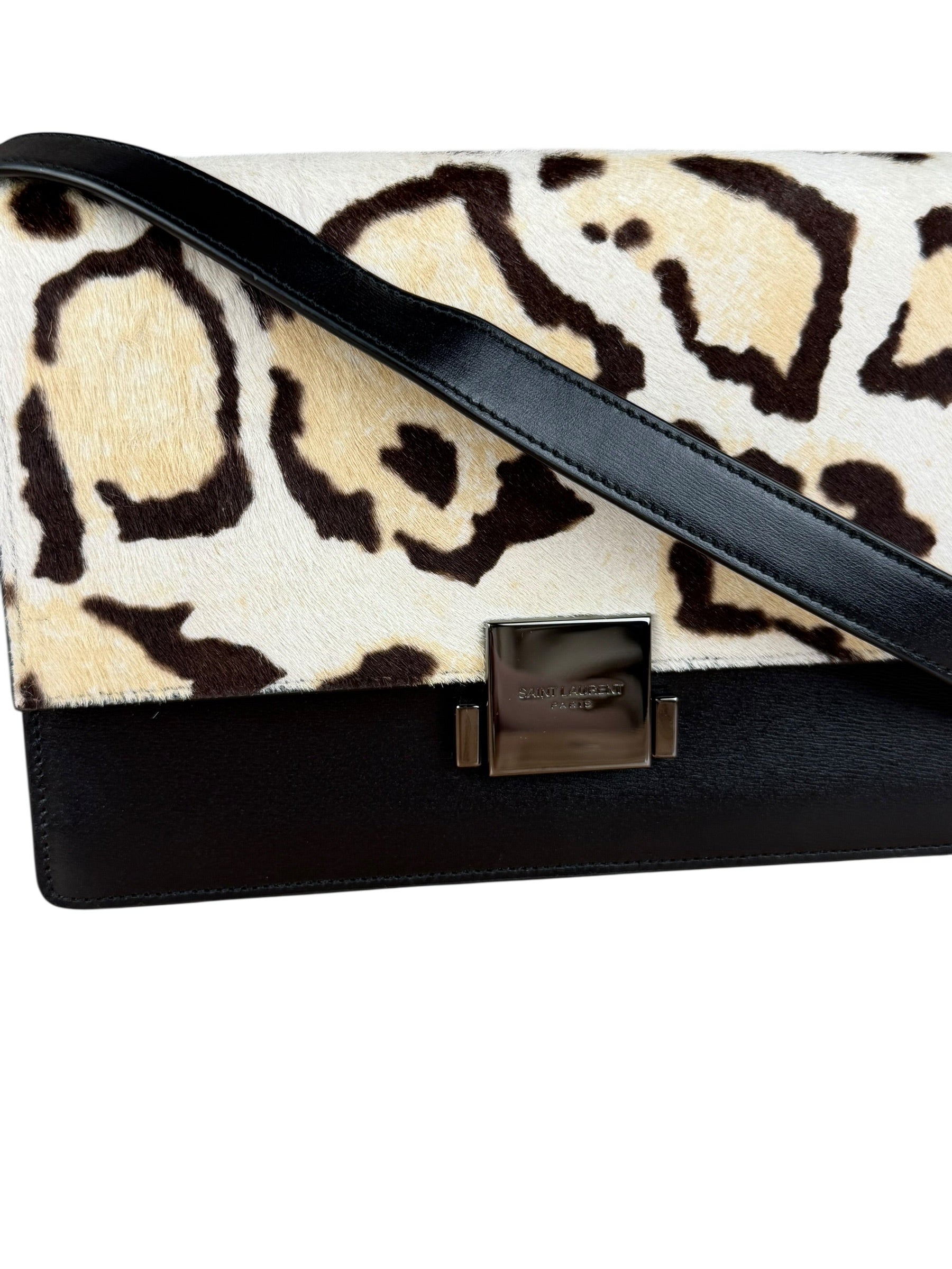 YSL Leopard Print Bellechasse Crossbody