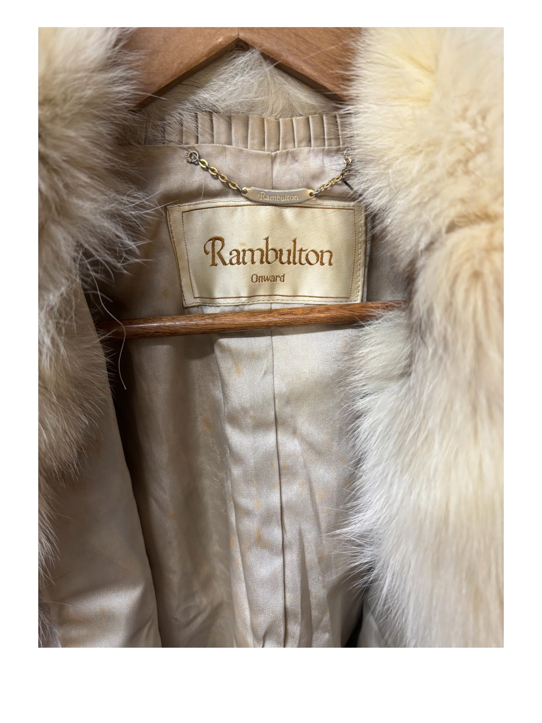 Rambulton Vintage Fox Fur Coat