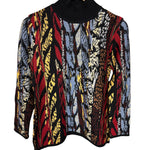 Yves Saint Laurent Vintage Coogi 3D Knit Sweater