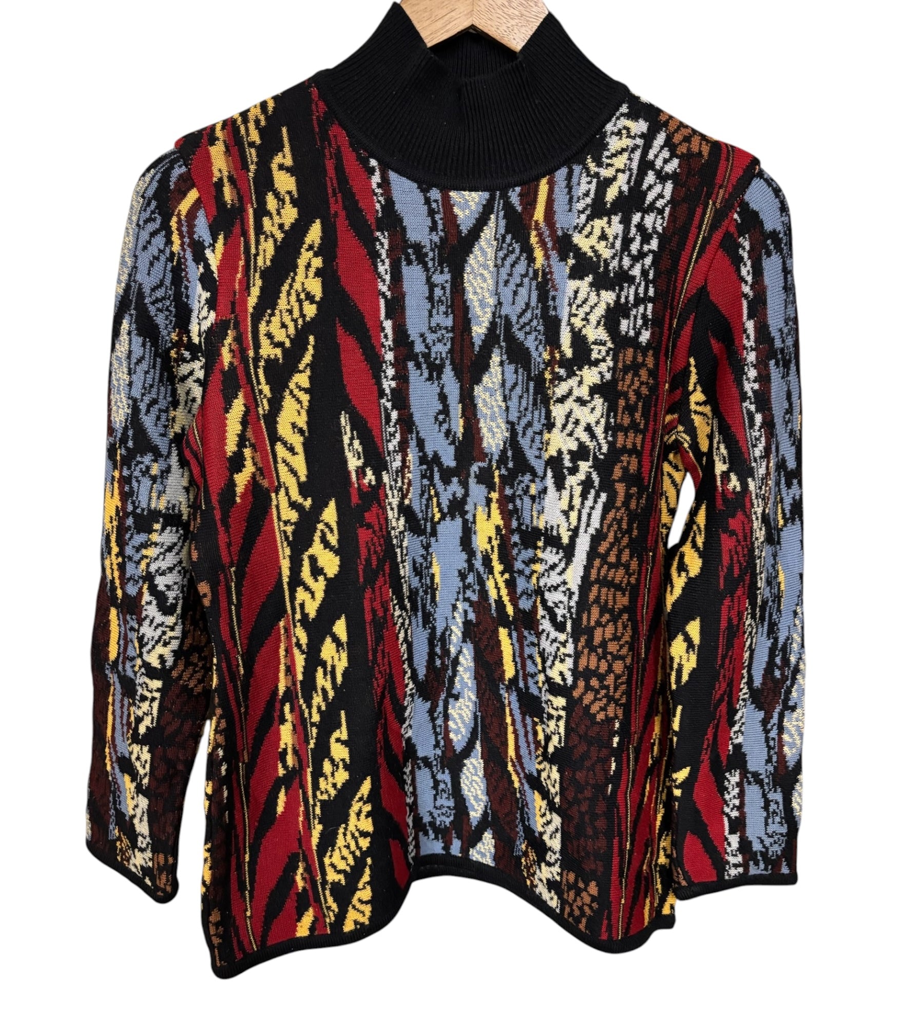 Yves Saint Laurent Vintage Coogi 3D Knit Sweater
