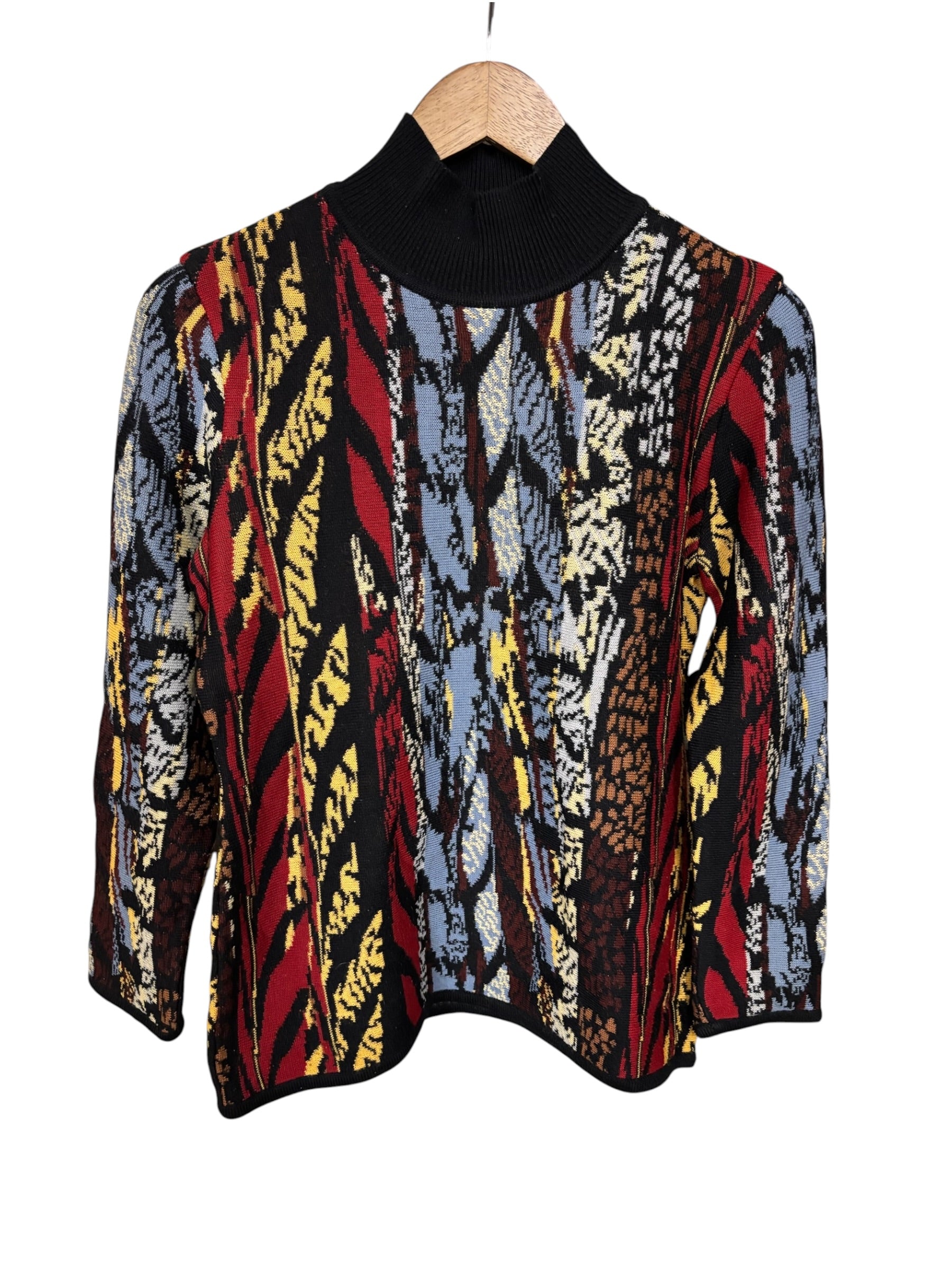 Yves Saint Laurent Vintage Coogi 3D Knit Sweater