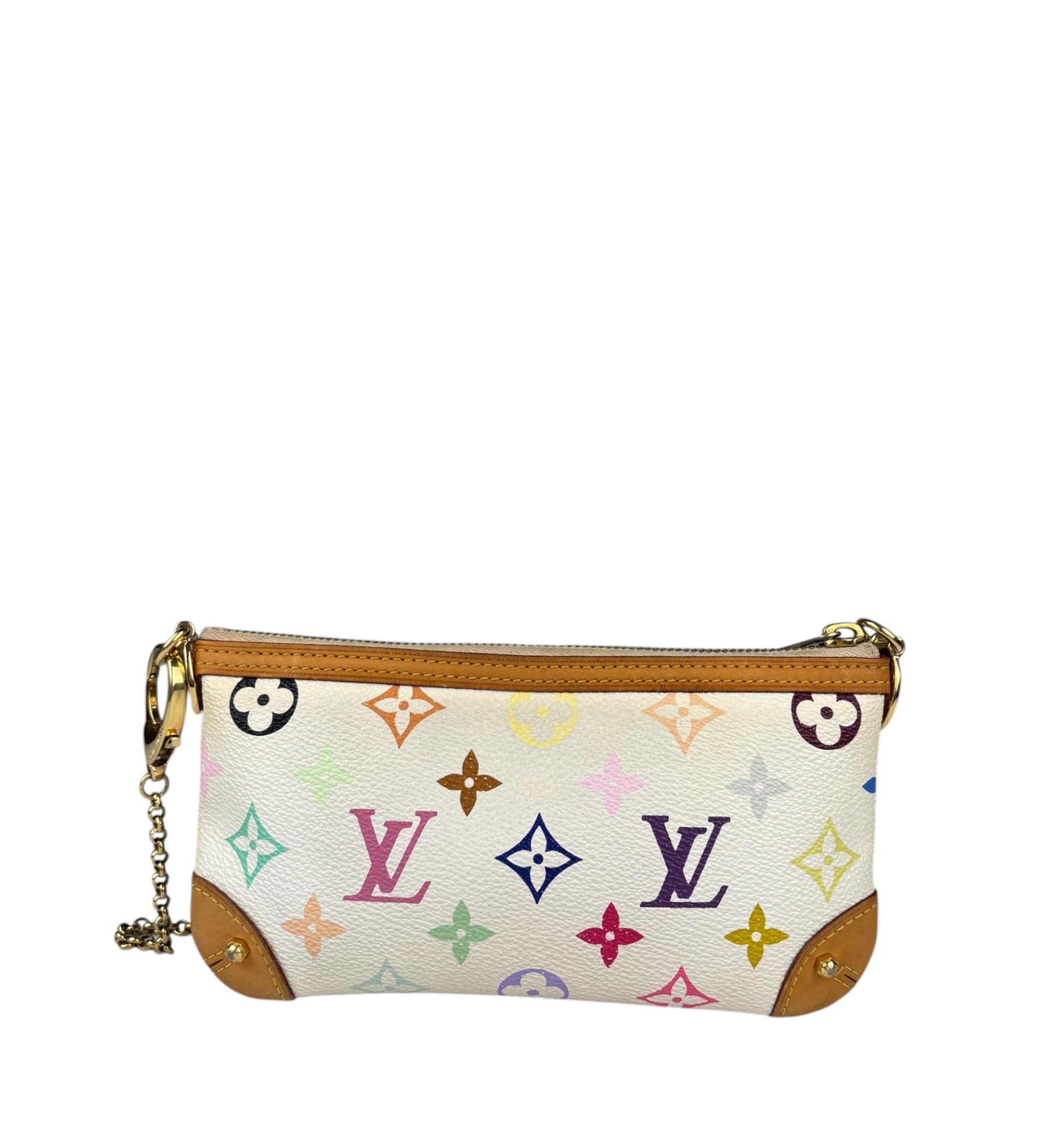 Louis Vuitton x Takashi Murakami Vintage Multicolore Monogram Milla Pochette MM
