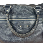 Balenciaga Navy Motocross Classic Bridge Bag