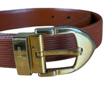 Louis Vuitton Brown Epi Belt